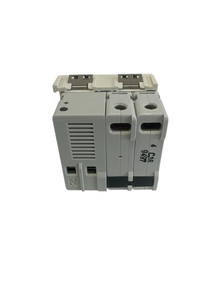 Vimar 16521.16.B Idea series 16A 10MA differential circuit breaker, white